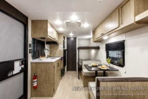 2027 Forest River Cherokee Wolf Pup 16LP Small Bunkhouse Travel Trailer Interior Image