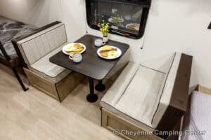 2026 Forest River Cherokee Wolf Pup 16LP Small Bunkhouse Travel Trailer Interior Image