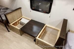 2026 Forest River Cherokee Wolf Pup 16LP Small Bunkhouse Travel Trailer Interior Image