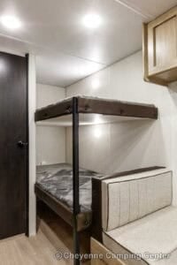 2026 Forest River Cherokee Wolf Pup 16LP Small Bunkhouse Travel Trailer Interior Image