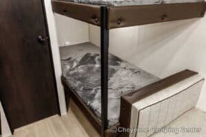 2026 Forest River Cherokee Wolf Pup 16LP Small Bunkhouse Travel Trailer Interior Image