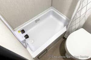 2026 Forest River Cherokee Wolf Pup 16LP Small Bunkhouse Travel Trailer Interior Image