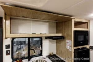 2026 Forest River Cherokee Wolf Pup 16LP Small Bunkhouse Travel Trailer Interior Image