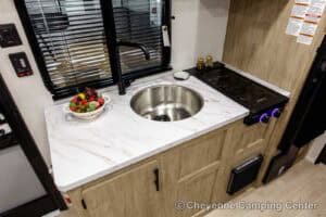 2026 Forest River Cherokee Wolf Pup 16LP Small Bunkhouse Travel Trailer Interior Image