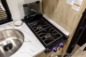 2026 Forest River Cherokee Wolf Pup 16LP Small Bunkhouse Travel Trailer Interior Image