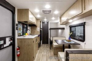 2027 Forest River Cherokee Wolf Pup 16LP Small Bunkhouse Travel Trailer Interior Image
