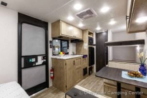 2027 Forest River Cherokee Wolf Pup 16LP Small Bunkhouse Travel Trailer Interior Image