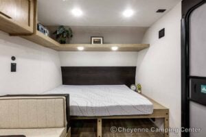 2027 Forest River Cherokee Wolf Pup 16LP Small Bunkhouse Travel Trailer Interior Image