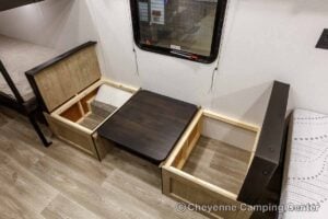 2027 Forest River Cherokee Wolf Pup 16LP Small Bunkhouse Travel Trailer Interior Image