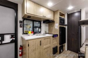 2027 Forest River Cherokee Wolf Pup 16LP Small Bunkhouse Travel Trailer Interior Image