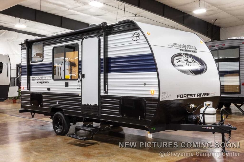 2026 Forest River Cherokee Wolf Pup Black Label 17JWBL Small Bunkhouse Travel Trailer Enterior Image