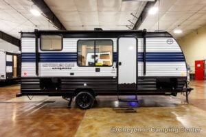 2026 Forest River Cherokee Wolf Pup 17LP Small Bunkhouse Travel Trailer Exterior Image