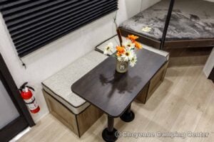 2026 Forest River Cherokee Wolf Pup 17LP Small Bunkhouse Travel Trailer Interior Image