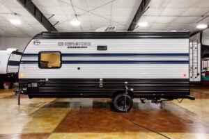 2027 Forest River Cherokee Wolf Pup 17LP Small Bunkhouse Travel Trailer Exterior Image