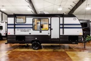 2027 Forest River Cherokee Wolf Pup 17LP Small Bunkhouse Travel Trailer Exterior Image