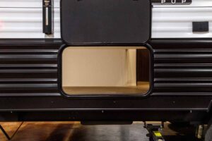 2027 Forest River Cherokee Wolf Pup 17LP Small Bunkhouse Travel Trailer Exterior Image