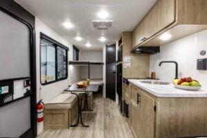2027 Forest River Cherokee Wolf Pup 17LP Small Bunkhouse Travel Trailer Interior Image