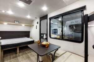 2027 Forest River Cherokee Wolf Pup 17LP Small Bunkhouse Travel Trailer Interior Image
