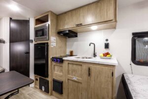 2027 Forest River Cherokee Wolf Pup 17LP Small Bunkhouse Travel Trailer Interior Image
