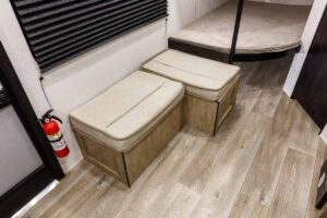 2027 Forest River Cherokee Wolf Pup 17LP Small Bunkhouse Travel Trailer Interior Image