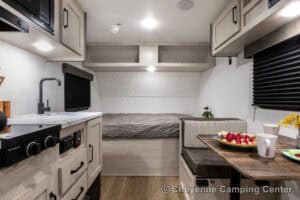 2026 Palomino Puma Camping Edition 12FBCE Small Travel Trailer Interior Image