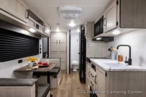 2026 Palomino Puma Camping Edition 12FBCE Small Travel Trailer Interior Image