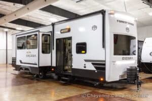 2026 Forest River Sierra 41DUPLEX Destination Trailer Exterior Image