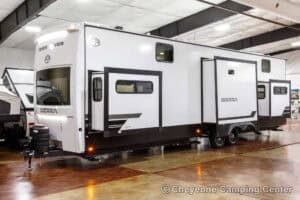 2026 Forest River Sierra 41DUPLEX Destination Trailer Exterior Image