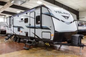 2021 Crossroads Volante Lite 29RB Rear Bathroom Couples Camper Exterior Image