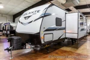 2021 Crossroads Volante Lite 29RB Rear Bathroom Couples Camper Exterior Image
