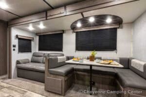 2021 Crossroads Volante Lite 29RB Rear Bathroom Couples Camper Interior Image