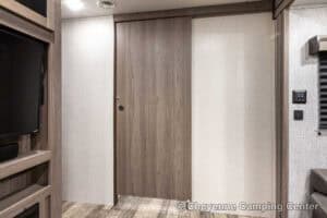 2021 Crossroads Volante Lite 29RB Rear Bathroom Couples Camper Interior Image
