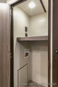2021 Crossroads Volante Lite 29RB Rear Bathroom Couples Camper Interior Image