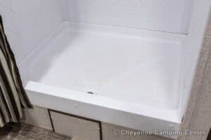 2021 Crossroads Volante Lite 29RB Rear Bathroom Couples Camper Interior Image