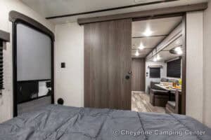 2021 Crossroads Volante Lite 29RB Rear Bathroom Couples Camper Interior Image