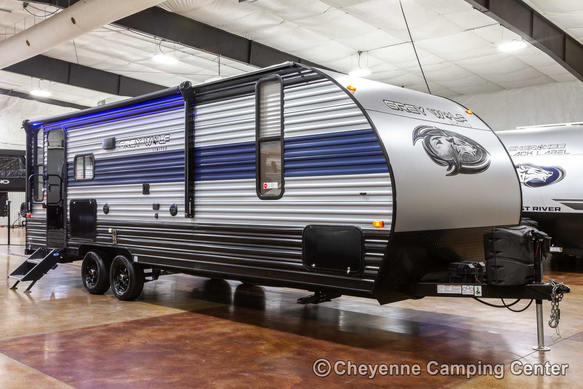 2022 Forest River Cherokee Grey Wolf 23MK Couples Travel Trailer Enterior Image