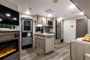 2026 Coachmen Catalina Legacy Edition 293TQBSCK Bunkhouse Travel Trailer Interior Image