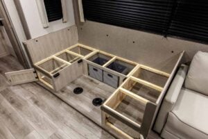 2026 Coachmen Catalina Legacy Edition 293TQBSCK Bunkhouse Travel Trailer Interior Image