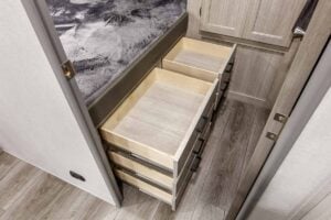 2026 Coachmen Catalina Legacy Edition 293TQBSCK Bunkhouse Travel Trailer Interior Image