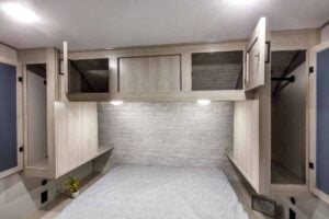 2026 Coachmen Catalina Legacy Edition 293TQBSCK Bunkhouse Travel Trailer Interior Image