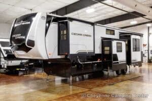 2026 Forest River Cedar Creek 39RKB Rear Kitchen Fifth Wheel Exterior Image