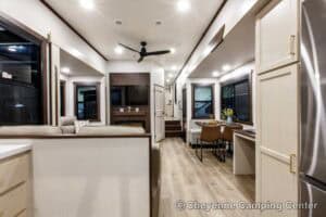 2026 Forest River Cedar Creek 39RKB Rear Kitchen Fifth Wheel Interior Image