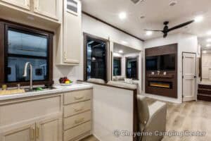 2026 Forest River Cedar Creek 39RKB Rear Kitchen Fifth Wheel Interior Image