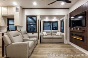 2026 Forest River Cedar Creek 39RKB Rear Kitchen Fifth Wheel Interior Image