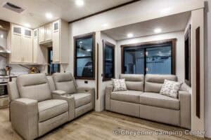 2026 Forest River Cedar Creek 39RKB Rear Kitchen Fifth Wheel Interior Image