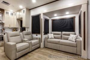 2026 Forest River Cedar Creek 39RKB Rear Kitchen Fifth Wheel Interior Image