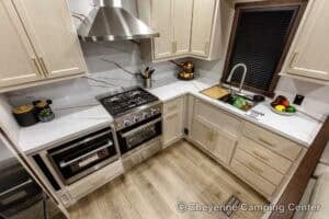 2026 Forest River Cedar Creek 39RKB Rear Kitchen Fifth Wheel Interior Image