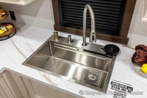 2026 Forest River Cedar Creek 39RKB Rear Kitchen Fifth Wheel Interior Image