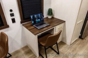 2026 Forest River Cedar Creek 39RKB Rear Kitchen Fifth Wheel Interior Image