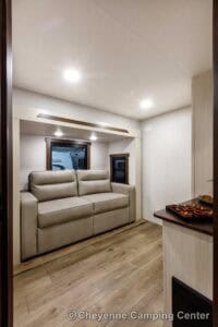 2026 Forest River Cedar Creek 39RKB Rear Kitchen Fifth Wheel Interior Image